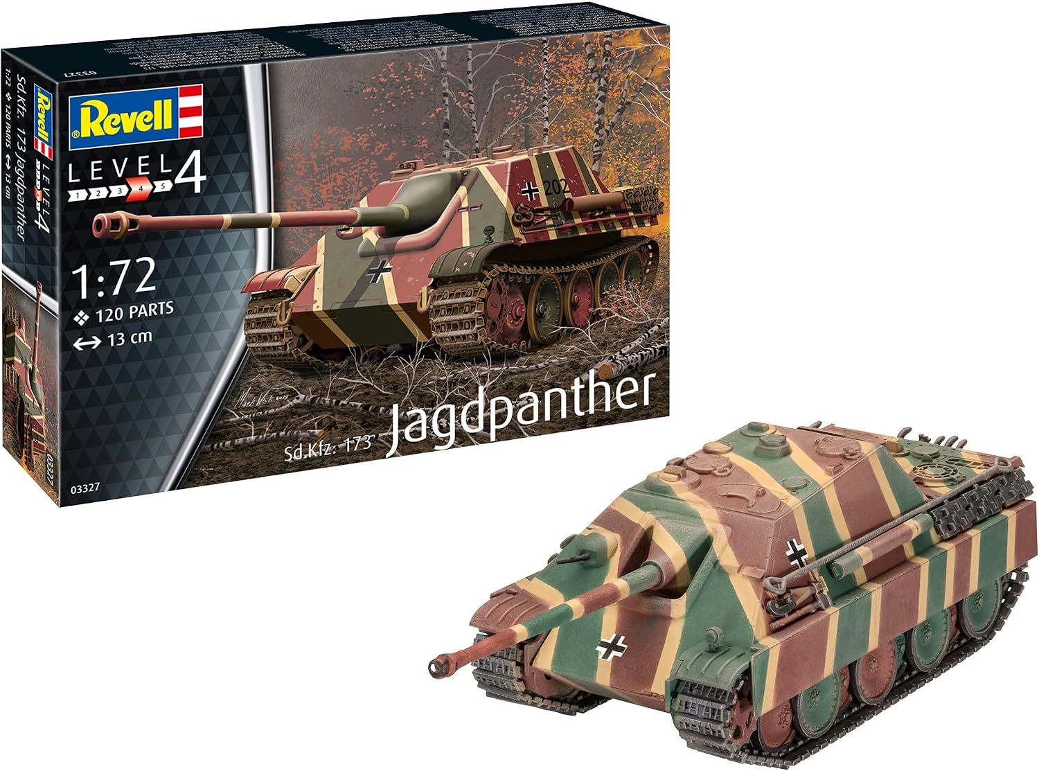 Sd.Kfz. 173 Jagdpanther 1:72 Model Kit by Revell