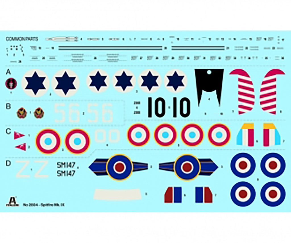 Spitfire Mk.IX 1:72 Model Kit by Italeri