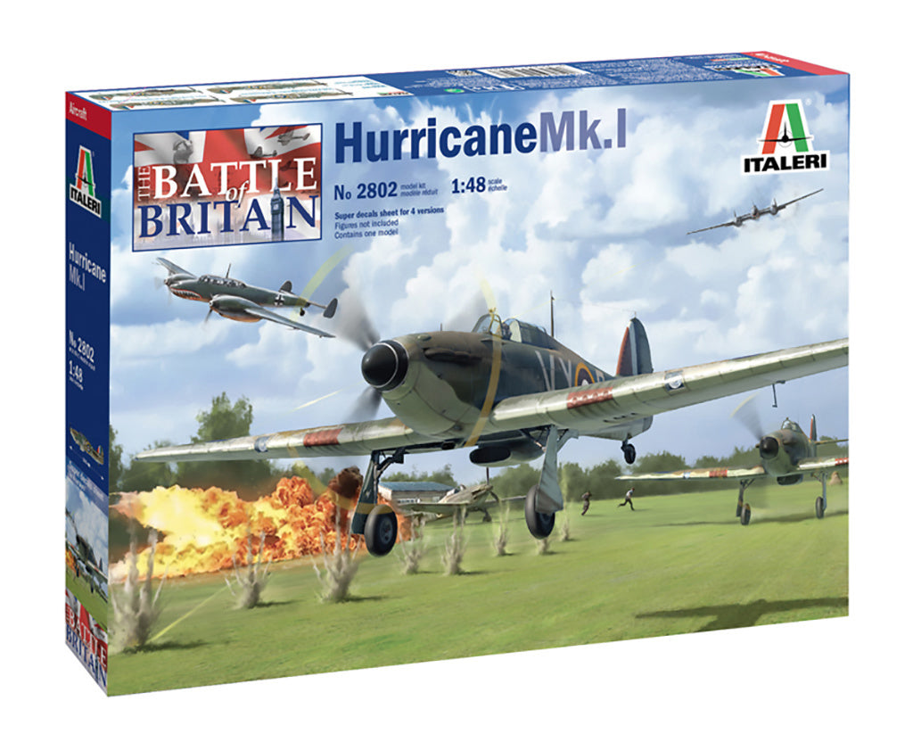 Hurricane Mk.I 1:48 Model Kit by Italeri