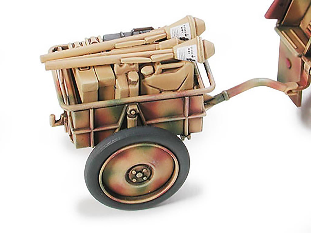 Kettenkraftrad w/ Infantry Cart & Goliath Demolition Vehicle 1:48 Model Kit by Tamiya