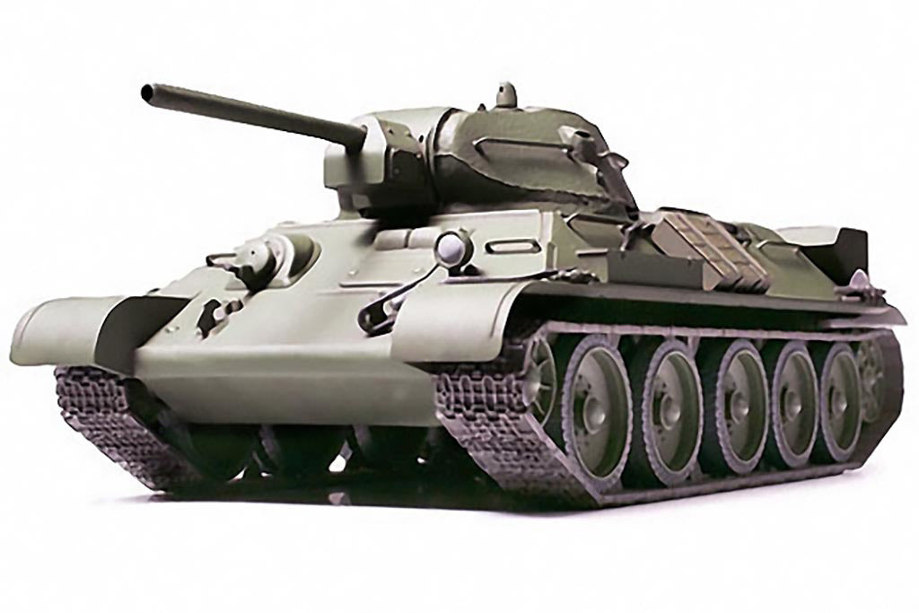 Russian T-34/ 76 Model 1941 1:48 Model Kit by Tamiya