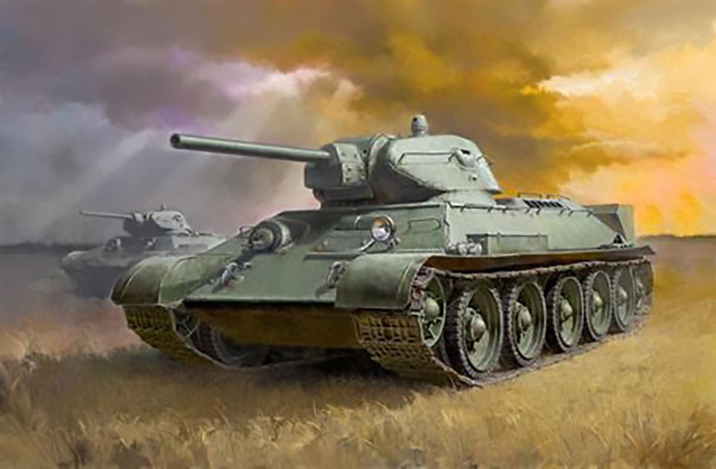 Russian T-34/ 76 Model 1941 1:48 Model Kit by Tamiya