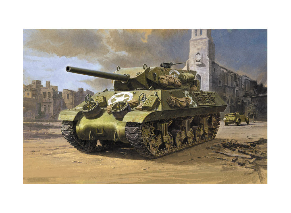 U.S. Tank Destroyer M10 (Mid Production) 1:48 Model Kit by Tamiya