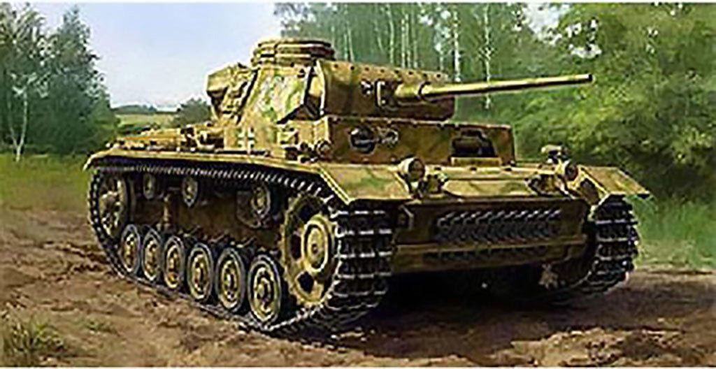 Panzerkampfwagen III Ausf.L (Sd.Kfz 141/1)  1:48 Model Kit by Tamiya