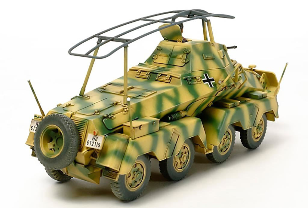 German Sd.Ffz.232 Heavy Armoured Car 1:48 Model Kit by Tamiya