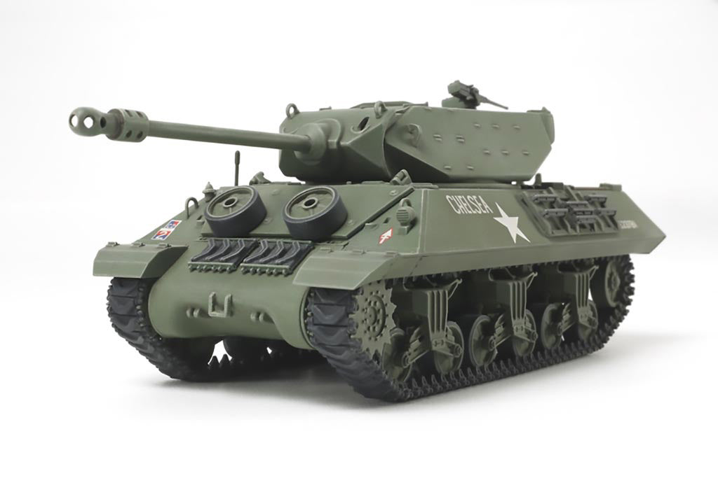 British Tank Destroyer M10 IIC Achilles 1:48 Model Kit by Tamiya