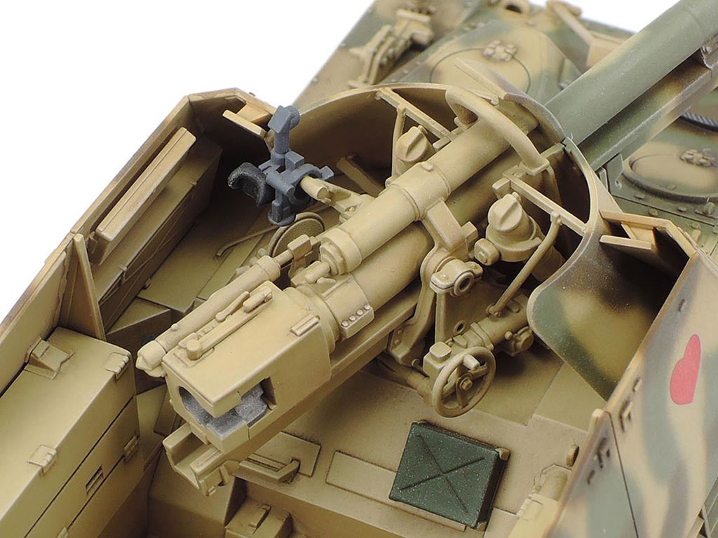 German Nashorn Self-Propelled Heavy Anti-Tank Gun 1:48 Model Kit by Tamiya