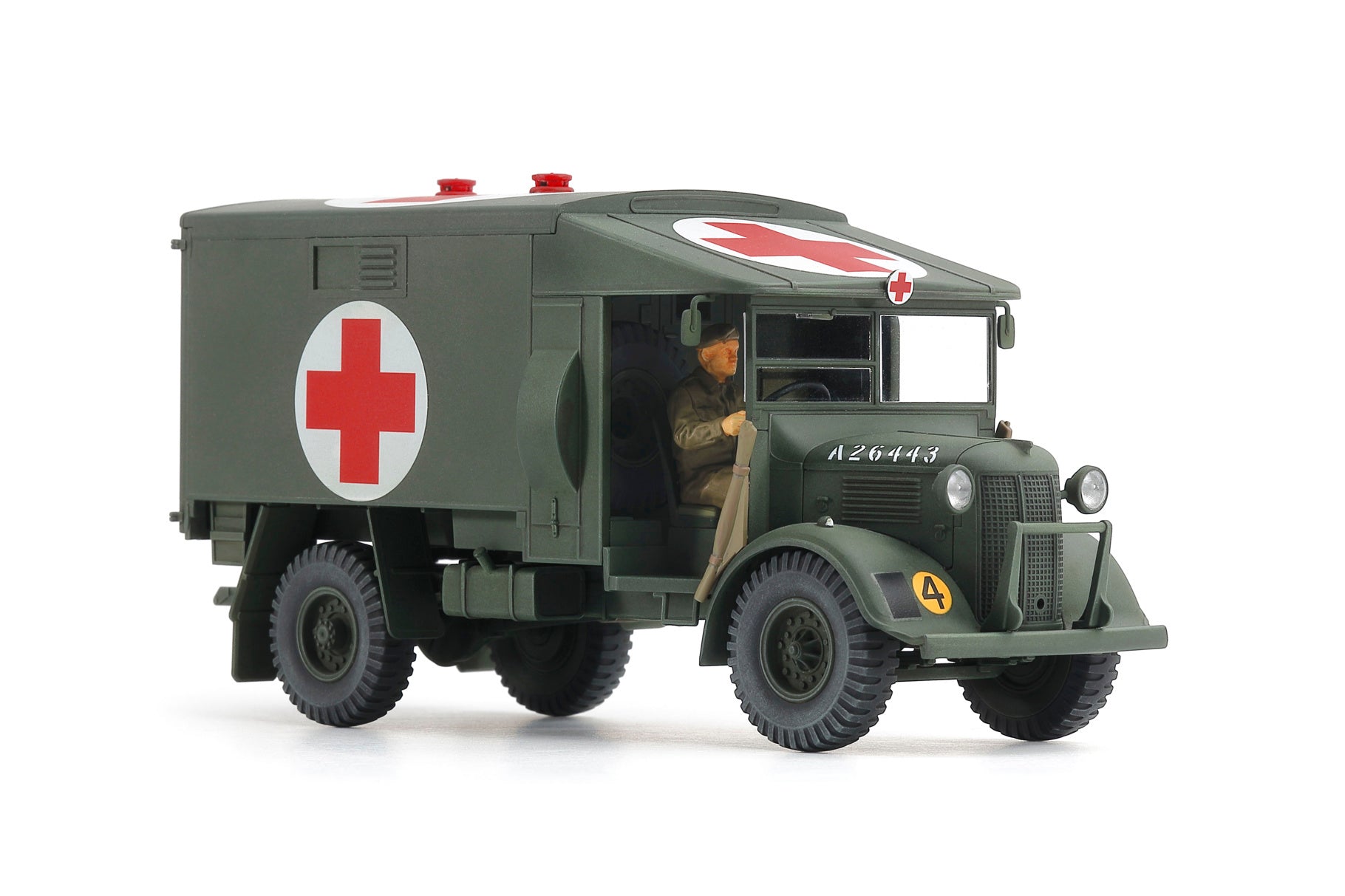British 2-Ton 4x2 Ambulance 1:48 Model Kit by Tamiya