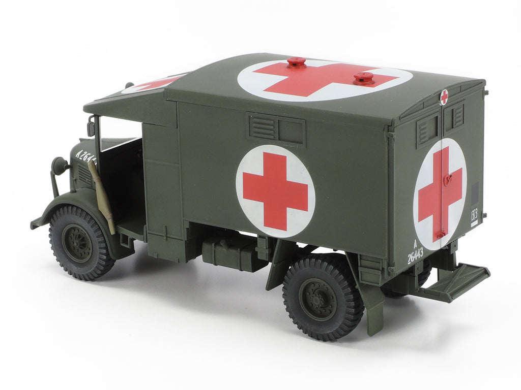 British 2-Ton 4x2 Ambulance 1:48 Model Kit by Tamiya