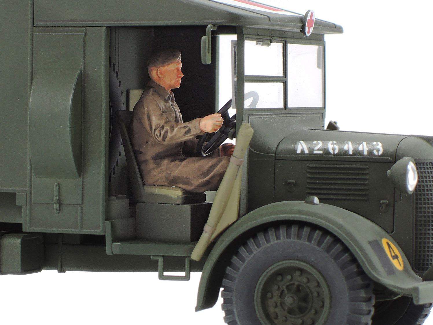 British 2-Ton 4x2 Ambulance 1:48 Model Kit by Tamiya