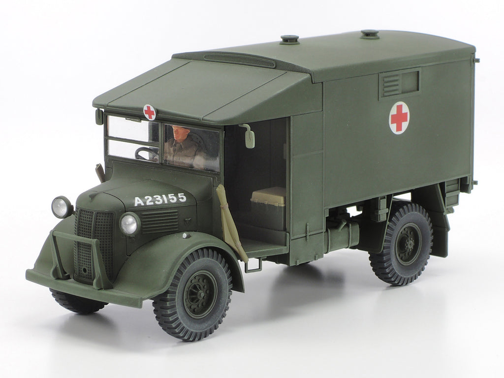 British 2-Ton 4x2 Ambulance 1:48 Model Kit by Tamiya