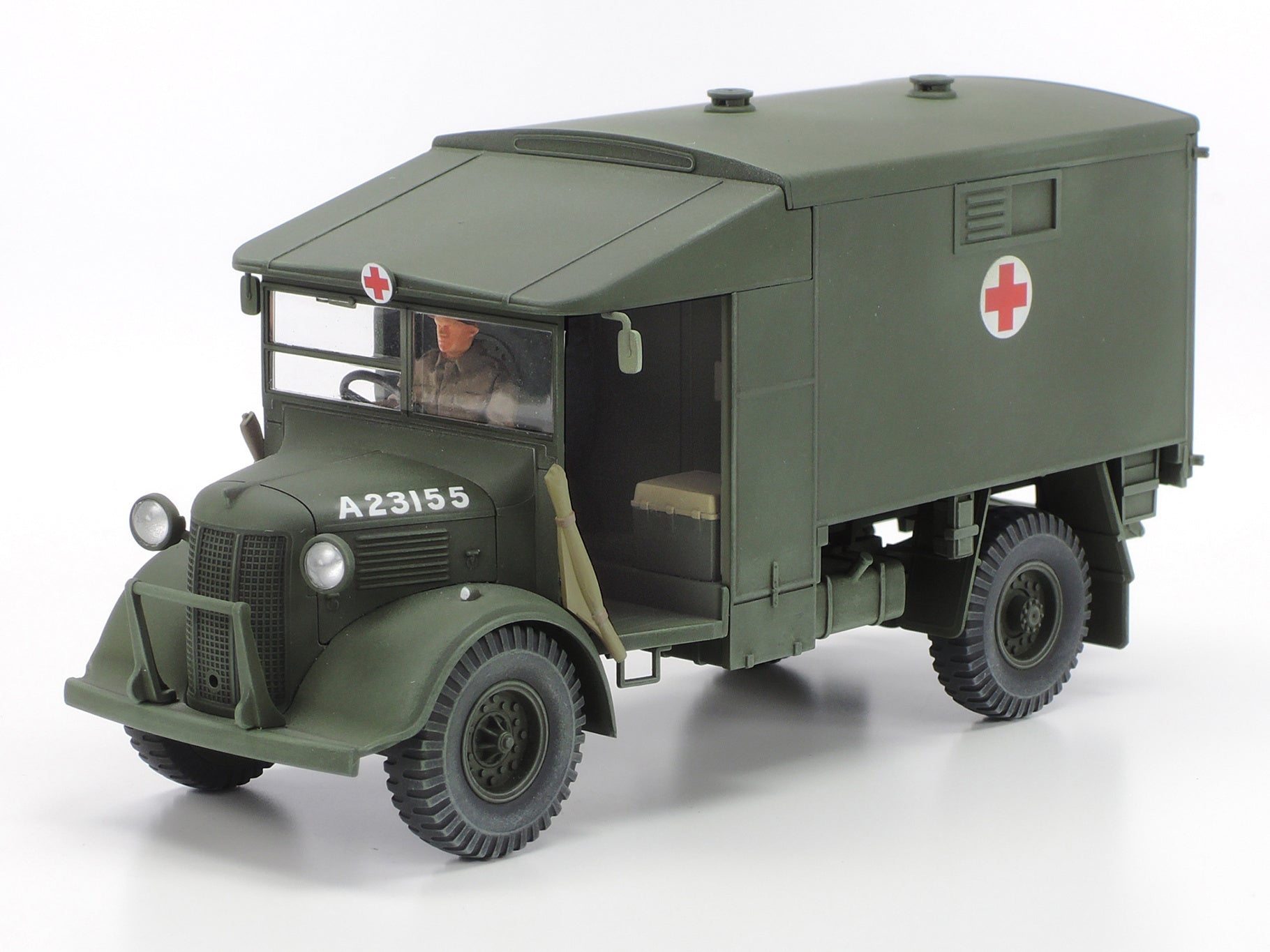 British 2-Ton 4x2 Ambulance 1:48 Model Kit by Tamiya