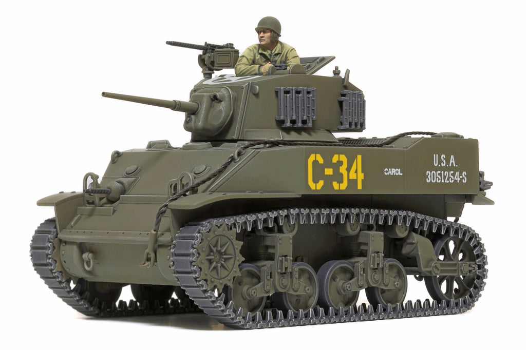 U.S Light Tank M5A1 Stuart 1:48 Model Kit by Tamiya