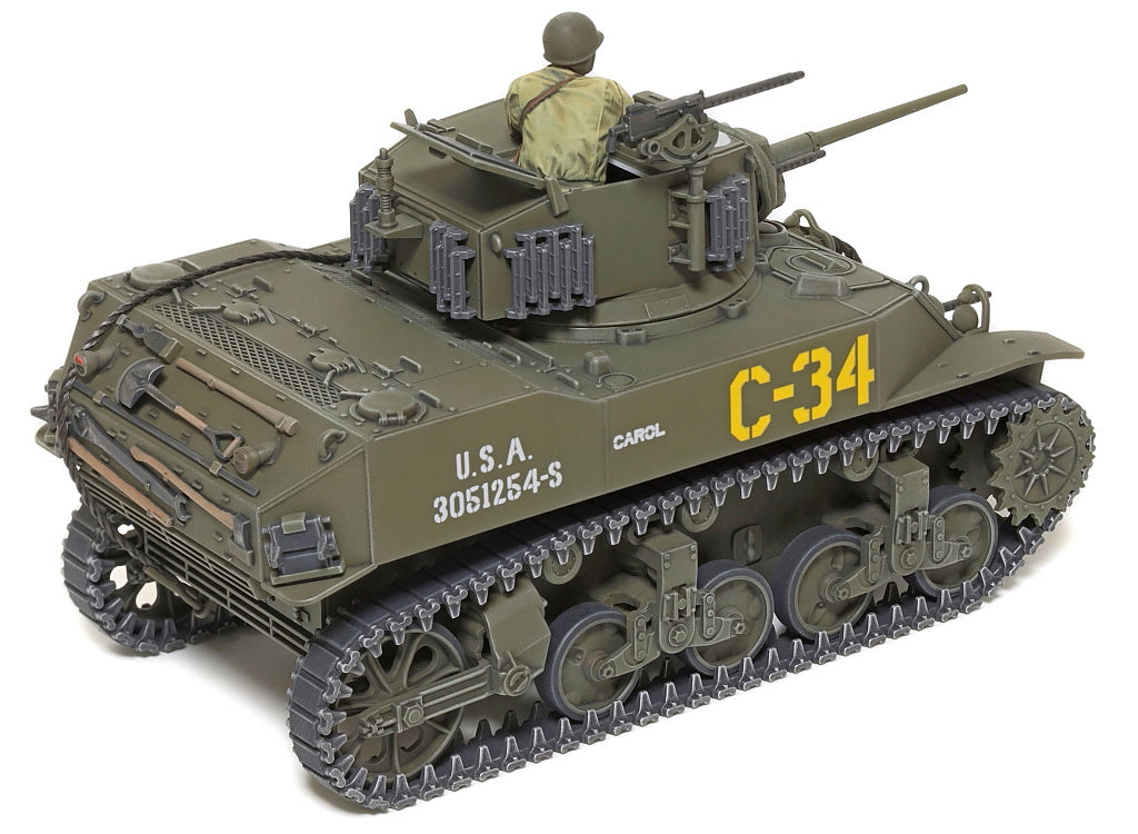 U.S Light Tank M5A1 Stuart 1:48 Model Kit by Tamiya