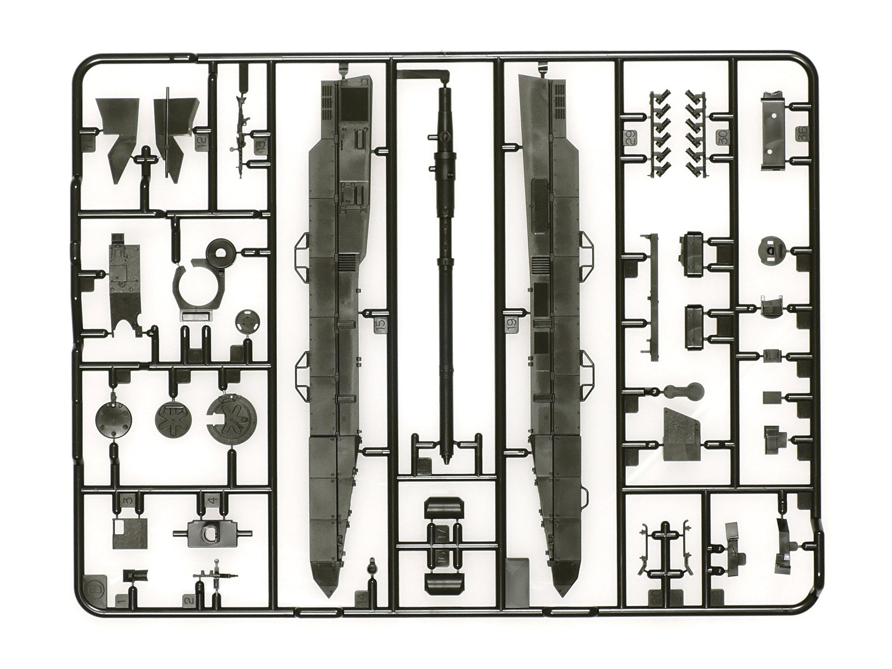 German MBT Leopard 2 A7V 1:48 Model Kit by Tamiya