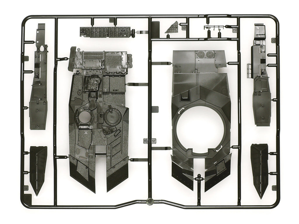German MBT Leopard 2 A7V 1:48 Model Kit by Tamiya