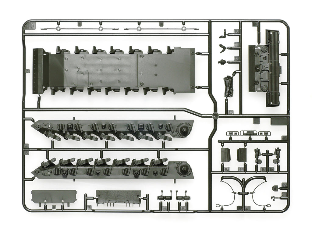 German MBT Leopard 2 A7V 1:48 Model Kit by Tamiya