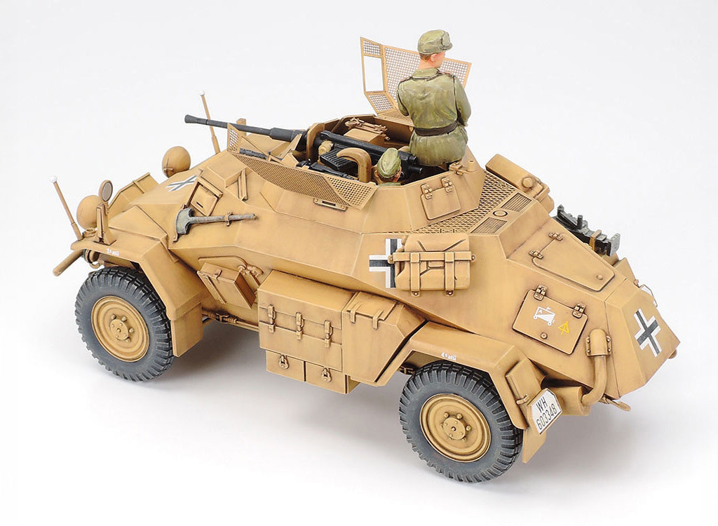 German Sd.Kfz.222 Leichter Panzerspahwagen Afrika-Korps 1:35 Model Kit by Tamiya