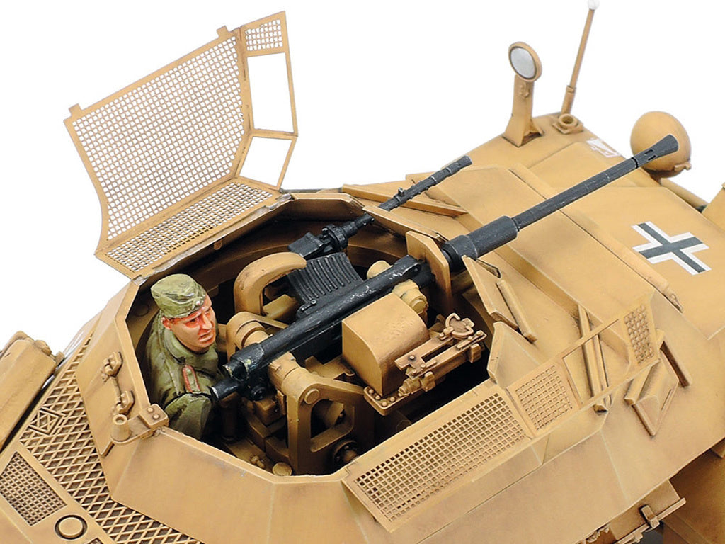 German Sd.Kfz.222 Leichter Panzerspahwagen Afrika-Korps 1:35 Model Kit by Tamiya