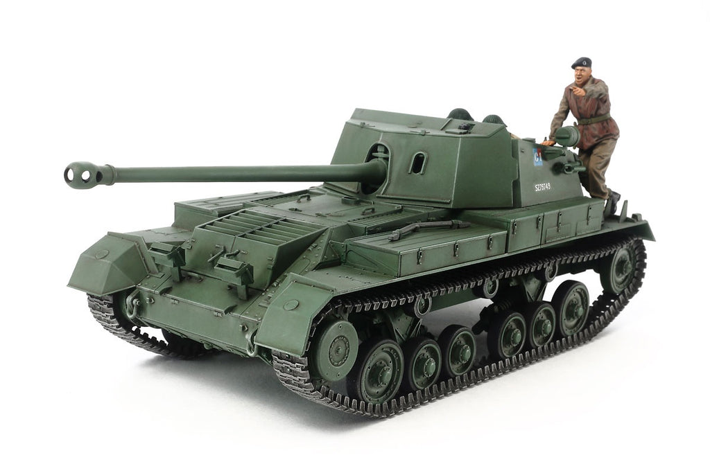 British Archer Self-Propelled Anti-Tank Gun 1:35 Model Kit by Tamiya