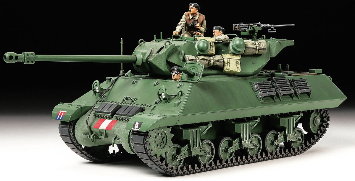 British M10 IIC Achilles Tank Destroyer 1:35 Model Kit by Tamiya