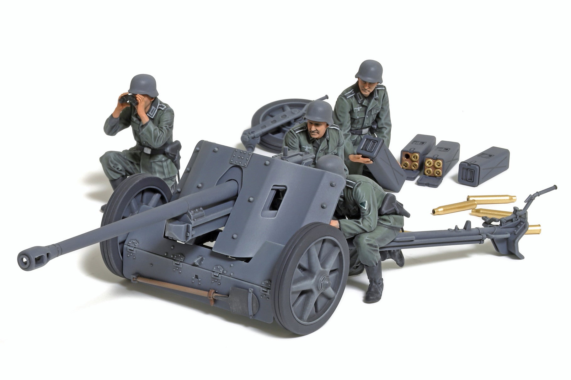 German 5cm Pak38 Anti-Tank Gun 1:35 Model Kit by Tamiya