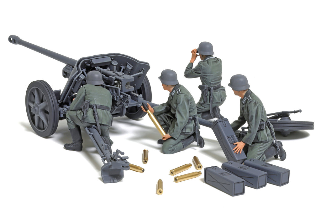 German 5cm Pak38 Anti-Tank Gun 1:35 Model Kit by Tamiya