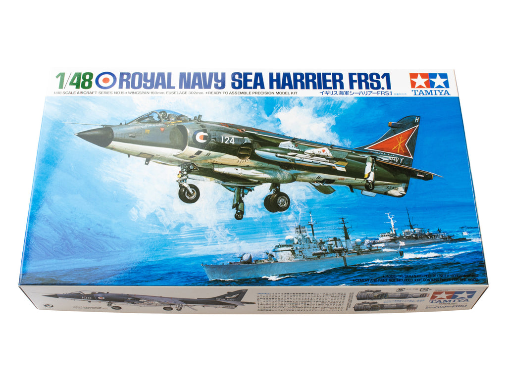 Royal Navy Sea Harrier FRS.1 1:48 Model Kit by Tamiya