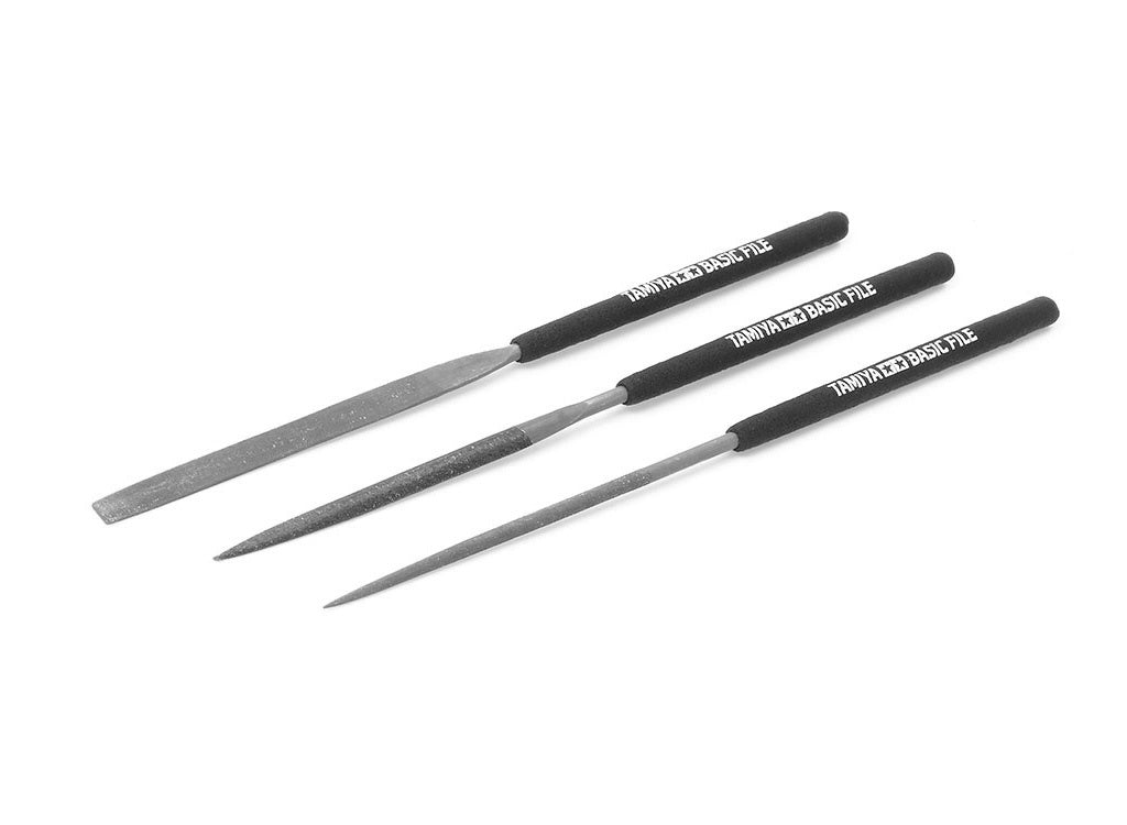 Tamiya Basic File Set (Smooth Double-Cut)