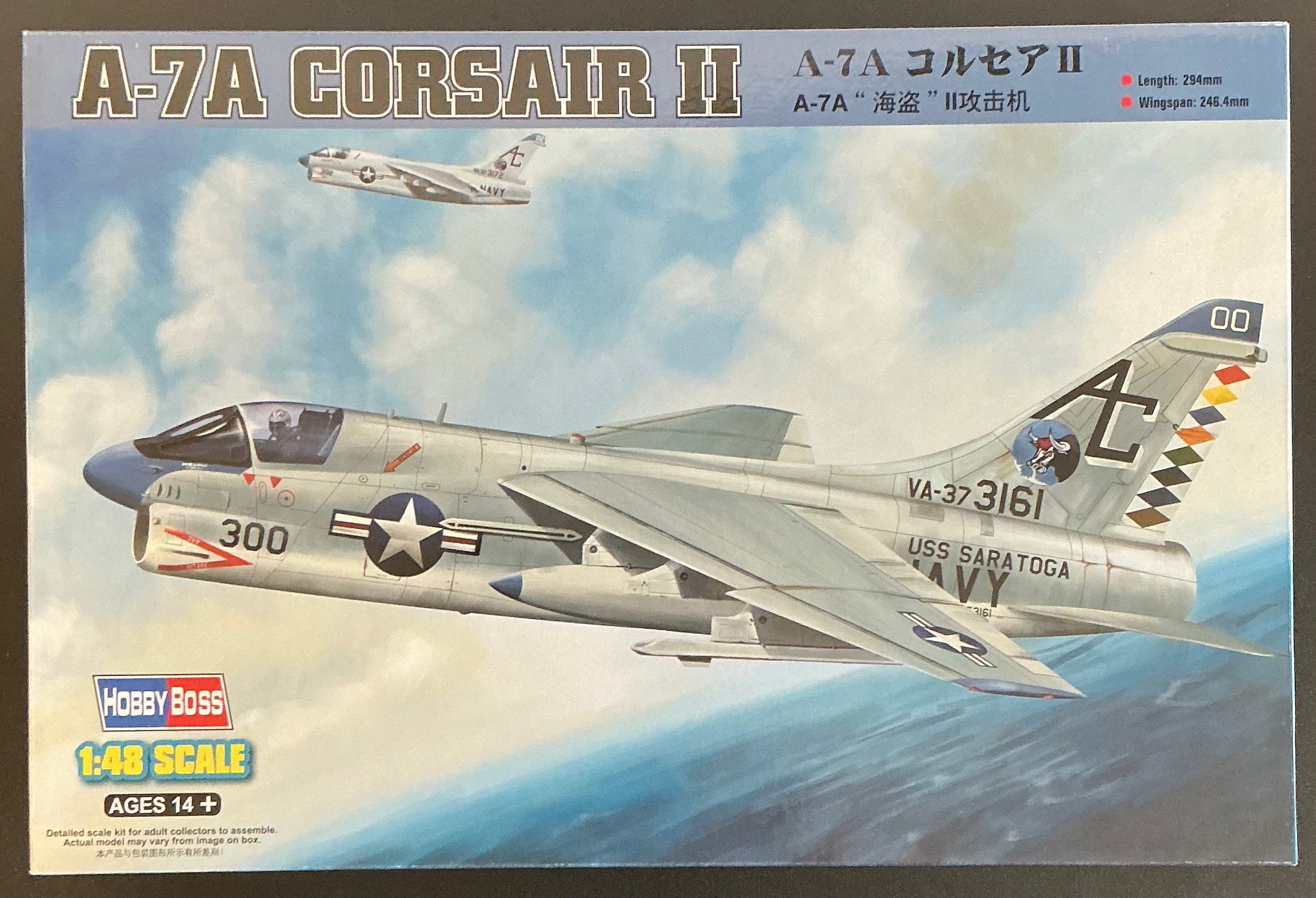 A-7A Corsair II 1:48 Model Kit by Hobby Boss