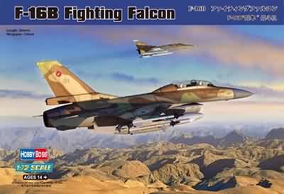 F-16B Fighting Falcon 1:72 Model Kit by Hobby Boss