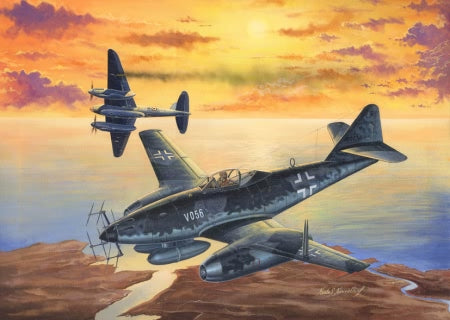 Messerschmitt Me 262 A-1a/U2 1:48 Model Kit by Hobby Boss