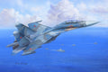 Su-27UB Flanker C 1:48 Model Kit by Hobby Boss