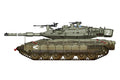 IDF Merkava Mk IV 1:72 Model Kit by Hobby Boss