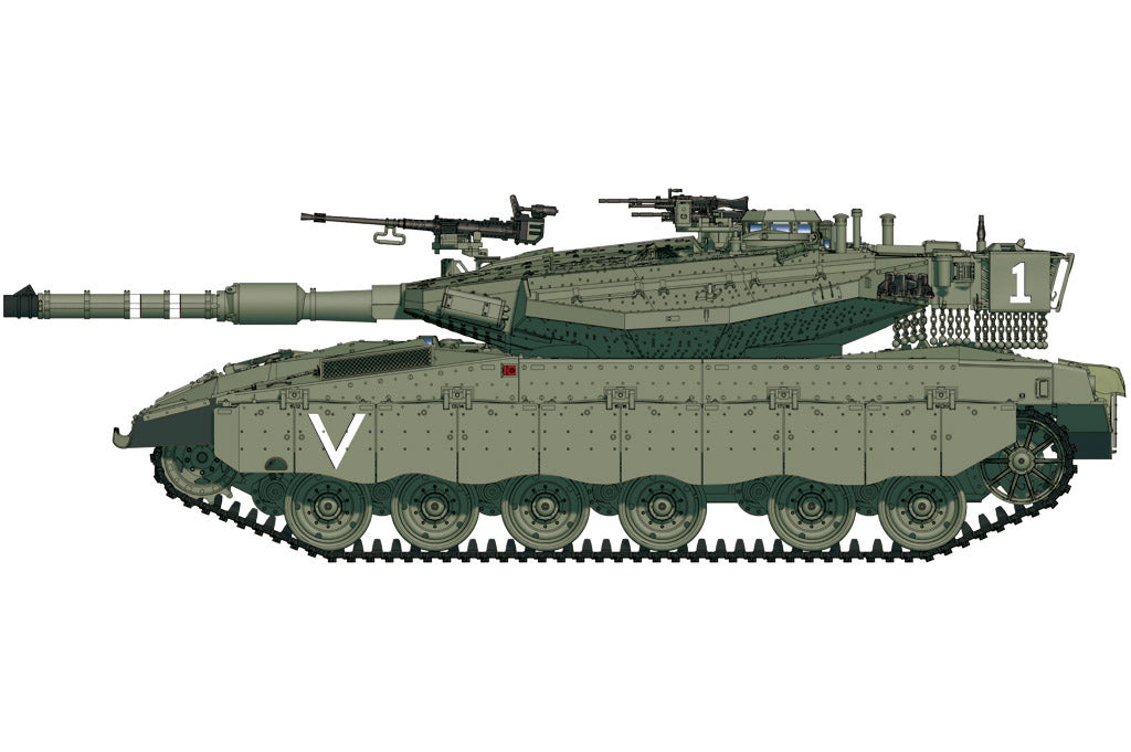 IDF Merkava Mk.IIID (LIC) 1:72 Model Kit by Hobby Boss