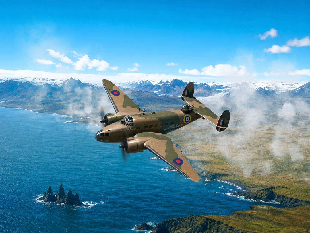 Lockhead Hudson Mk.III British Recon Bomber 1:48 Model Kit by ICM