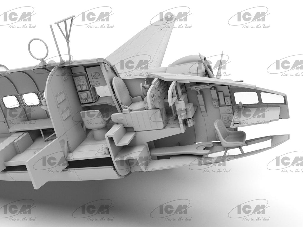 Lockhead Hudson Mk.III British Recon Bomber 1:48 Model Kit by ICM