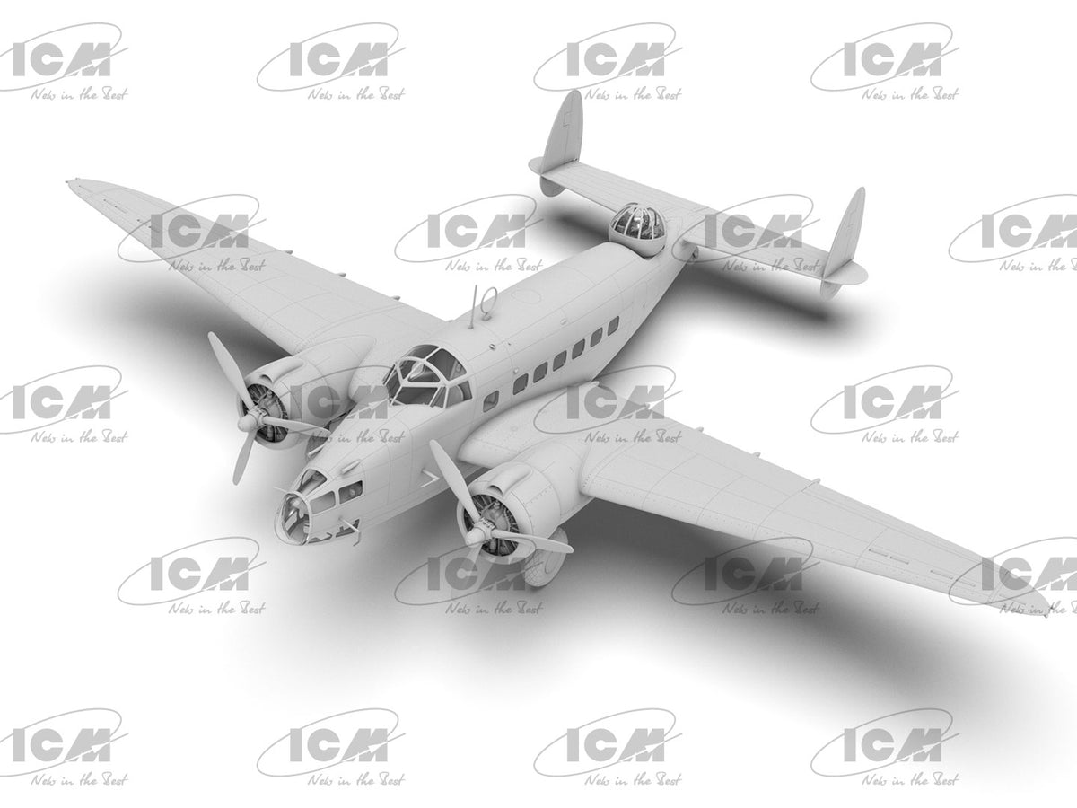 Lockhead Hudson Mk.III British Recon Bomber 1:48 Model Kit by ICM