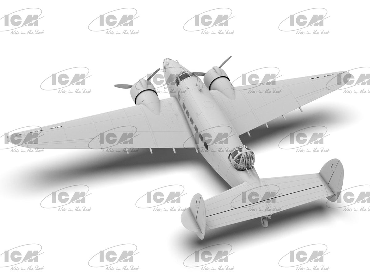 Lockhead Hudson Mk.III British Recon Bomber 1:48 Model Kit by ICM