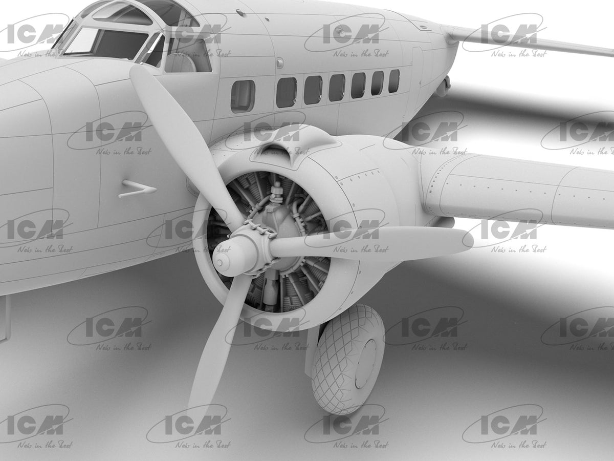 Lockhead Hudson Mk.III British Recon Bomber 1:48 Model Kit by ICM