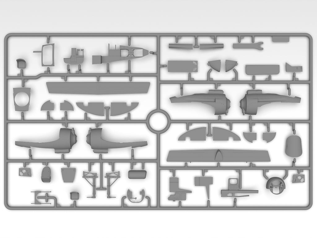 Lockhead Hudson Mk.III British Recon Bomber 1:48 Model Kit by ICM
