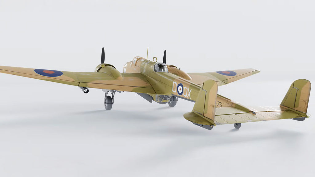 HP.52 Hampden B.MkI 1:48 Model Kit by ICM