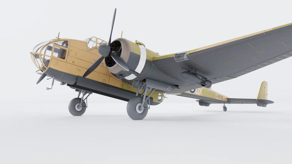 HP.52 Hampden B.MkI 1:48 Model Kit by ICM