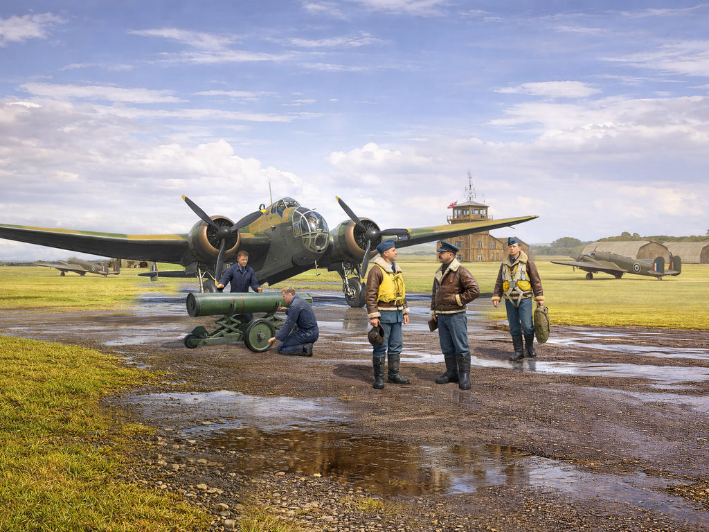 Operation Gardening HP.52 Hampden 1:48 Model Kit by ICM