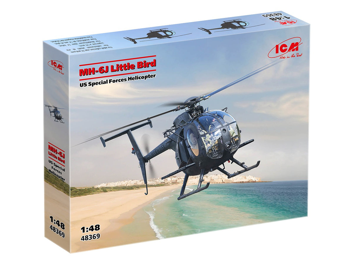 MH-6J Little Bird 1:48 Model Kit by ICM