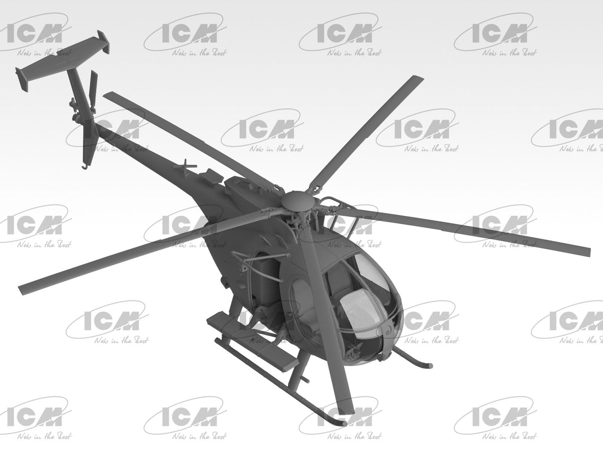MH-6J Little Bird 1:48 Model Kit by ICM