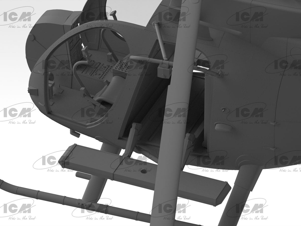 MH-6J Little Bird 1:48 Model Kit by ICM
