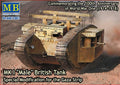 Mk.I Male British Tank (Gaza Strip Modification) 1:72 Model Kit by Master Box