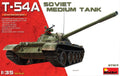 T-54A Soviet Medium Tank 1:35 Model Kit by MiniArt