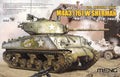 U.S. M4A3 (76) W Sherman Tank 1:35 Model Kit by Meng